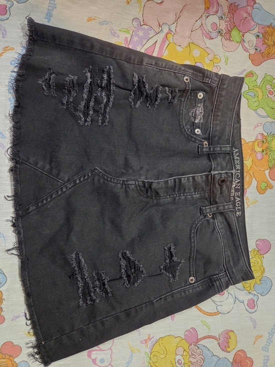 American Eagle Outfitters Dresses & Skirts - American Eagle Outfitters Black Stretch Denim Skirt